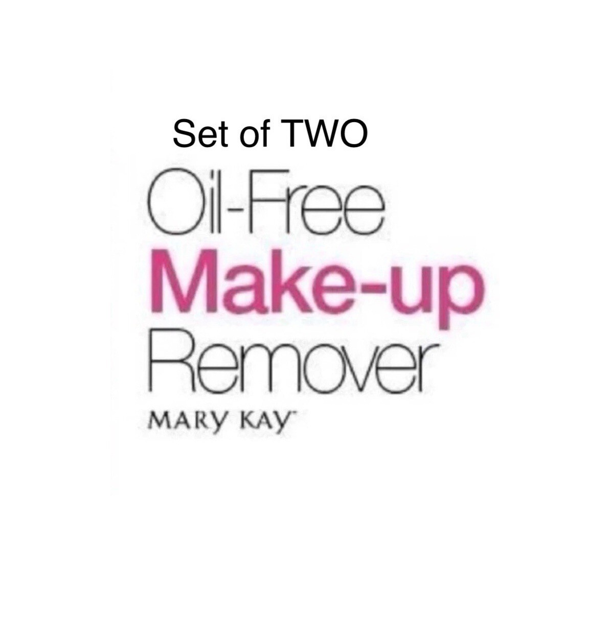 Mary Kay Oil-Free Eye Makeup Remover Set Of Two 3.75 fl. oz.