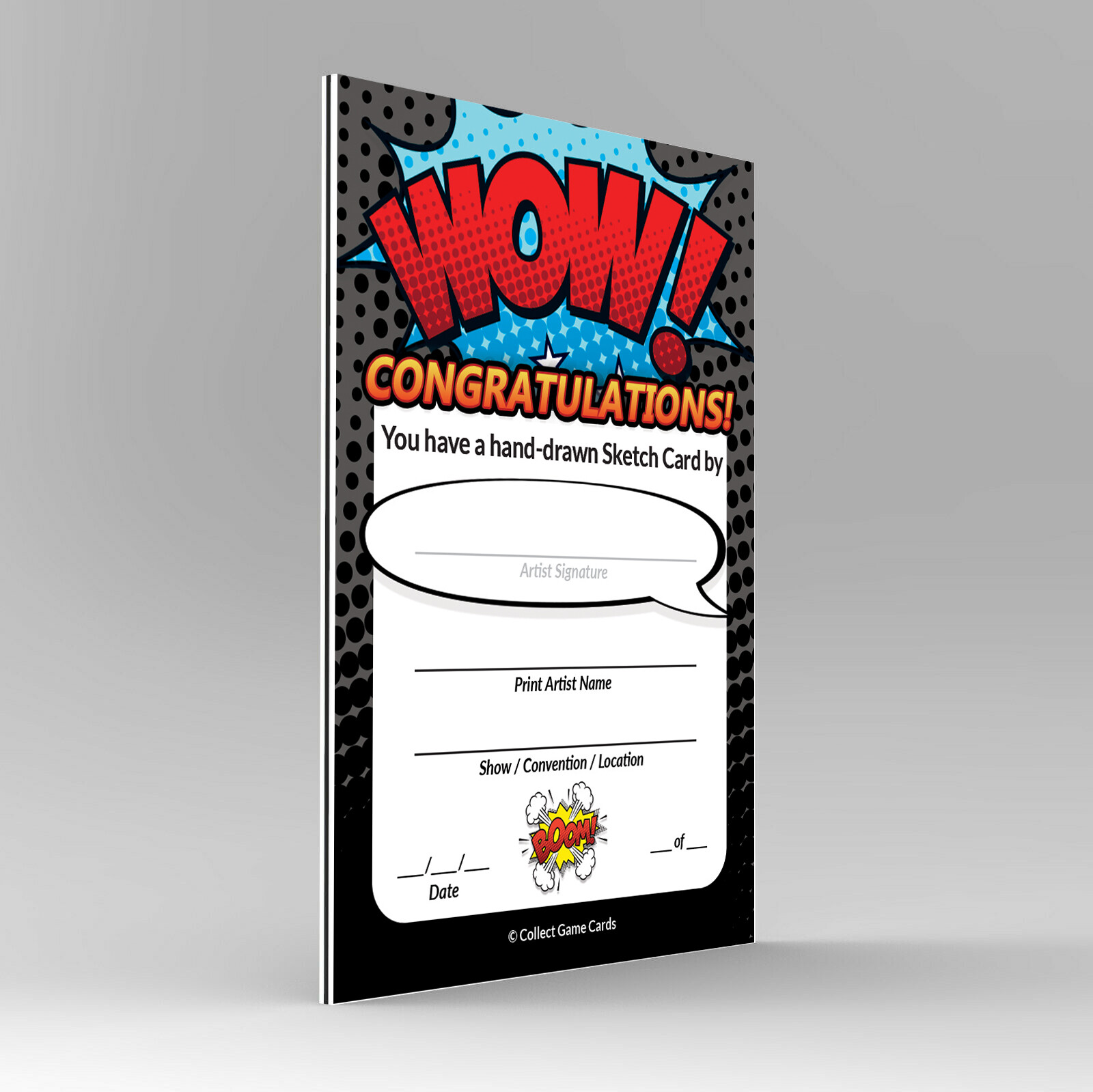 🔥Premium Artist Sketch Blank Trading Cards 2.5"x 3.5" - 32pt Thick - 5 Cards🔥