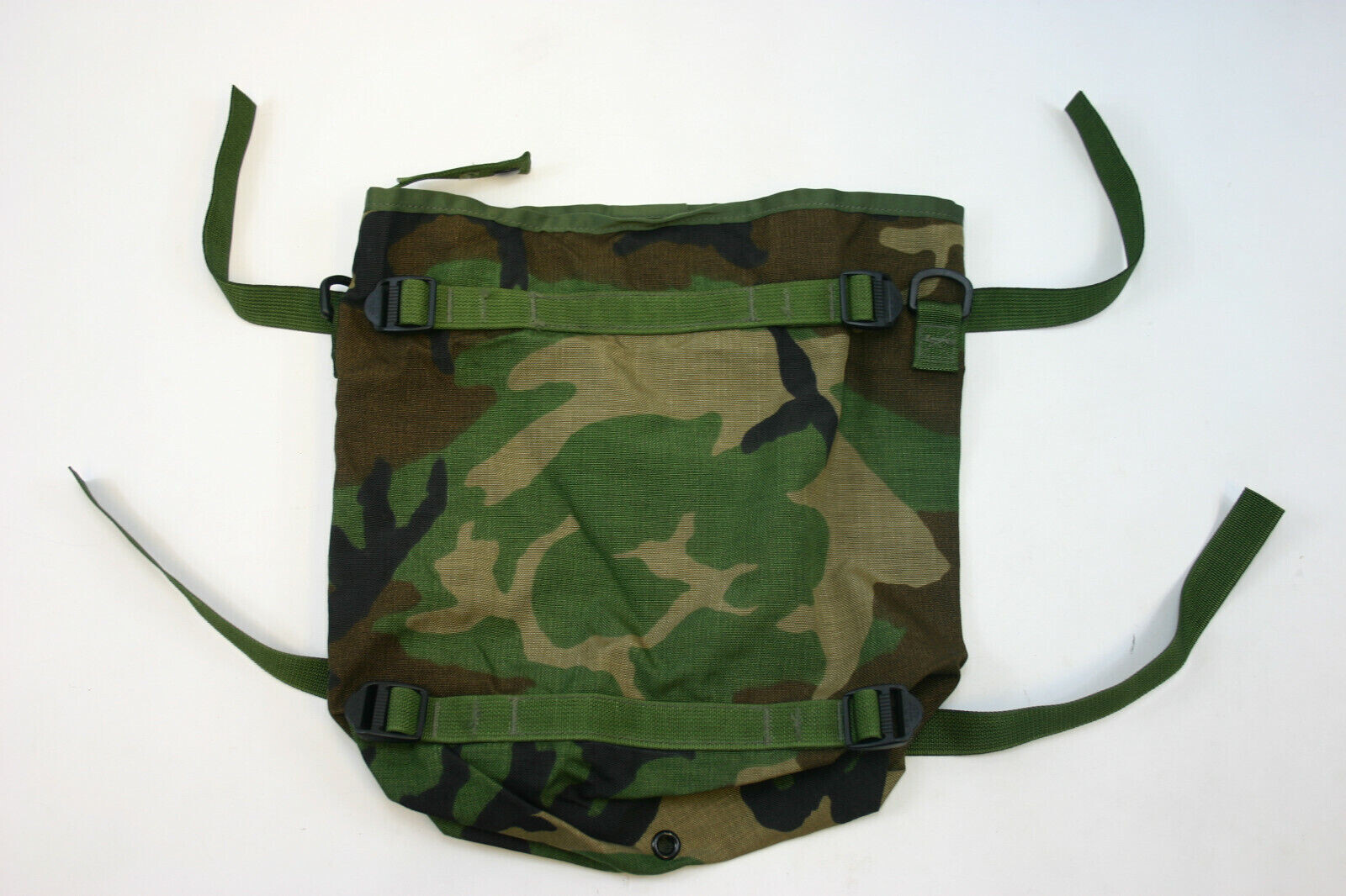 Molle RADIO POUCH WOODLAND Camo UTILITY Tote Pack US Army Military USGI VGC