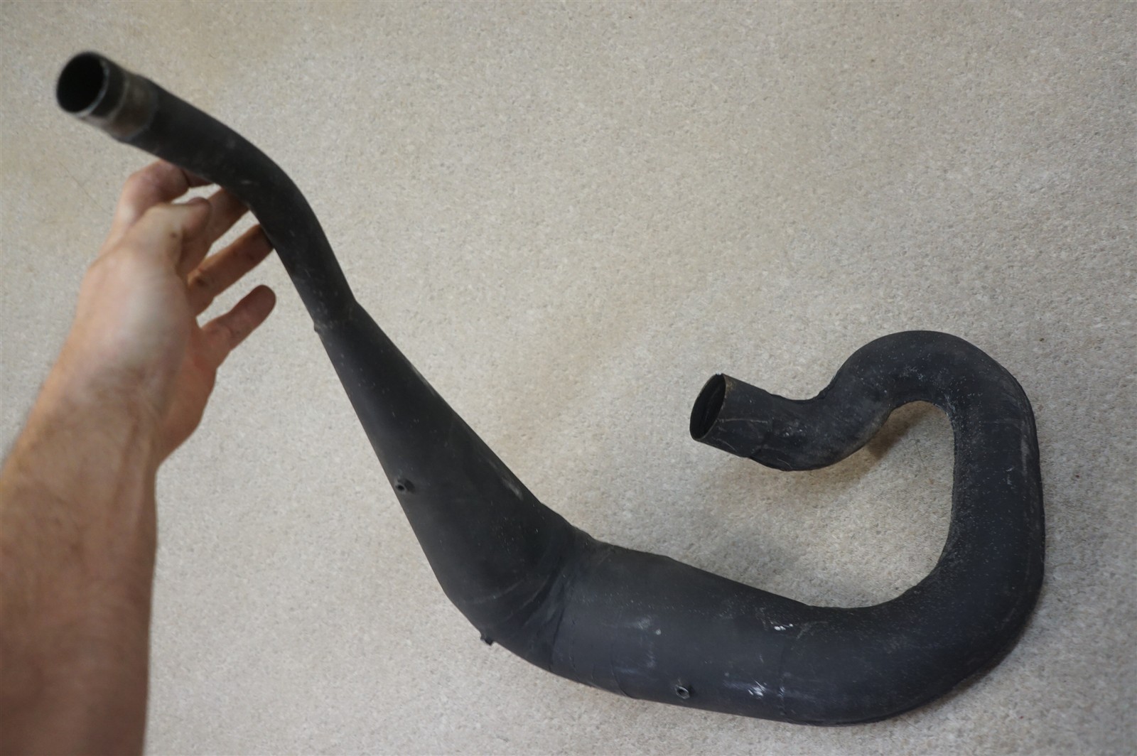 1984 84 Honda ATC250R ATC 250R Full Exhaust System Pipe Muffler Silencer