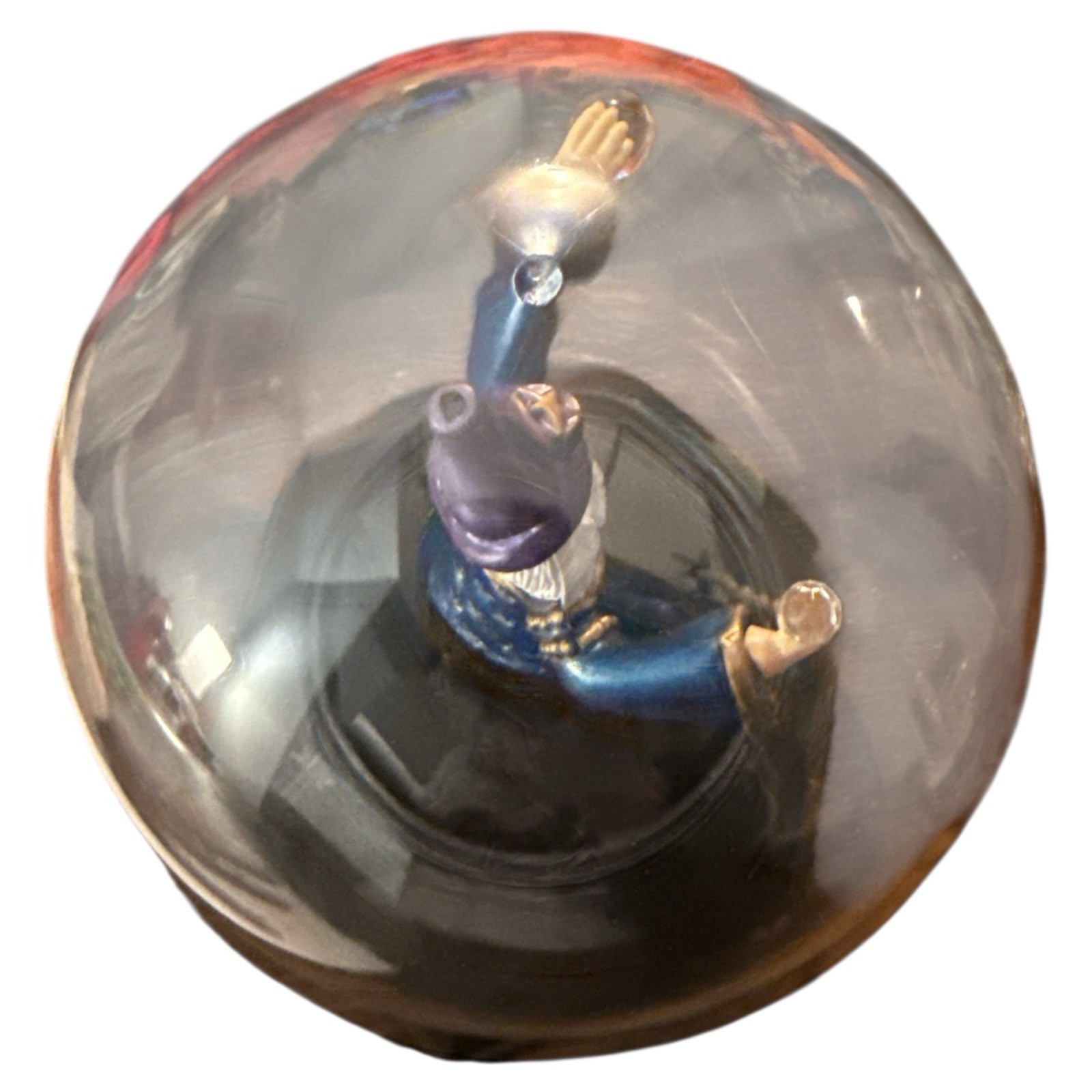 Wake The Wizard Game Enchanted Talking Crystal Ball Only 1991 SPANISH Works