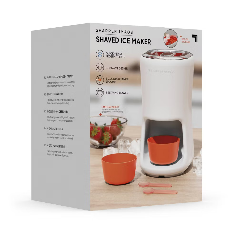 Sharper Image Shaved Ice Maker