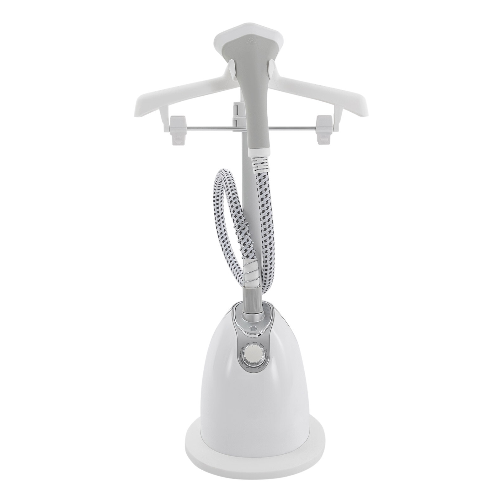 1350W White Professional Standing Garment Steamer w/Ironing Board&Garment Hanger