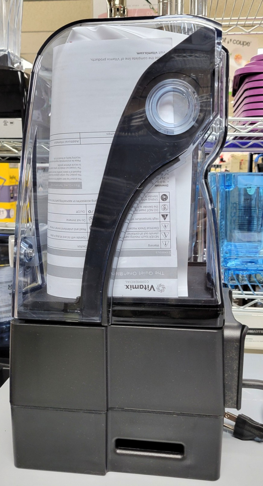 Vitamix 036019-ABAB The Quiet One Twist Lock Blender, Countertop, 48 Oz Capacity