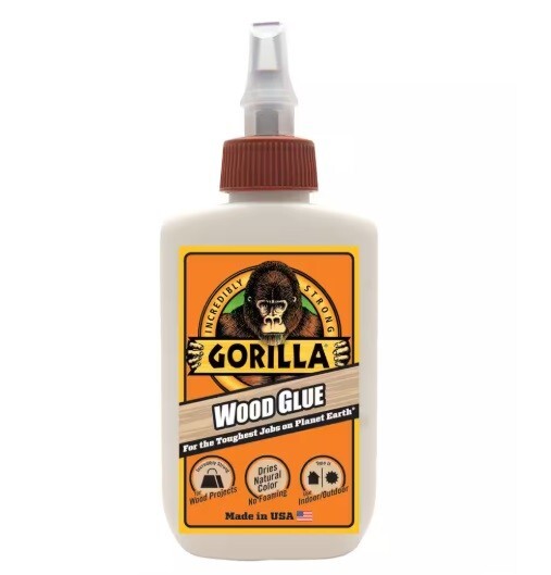 Gorilla 4 fl. oz. Wood Glue/Epoxy, Free Shipping, New
