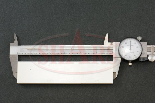 SHARS 6" DIAL CALIPER SHOCK PROOF .001" STAINLESS 4 WAY + Inspection Report ^}