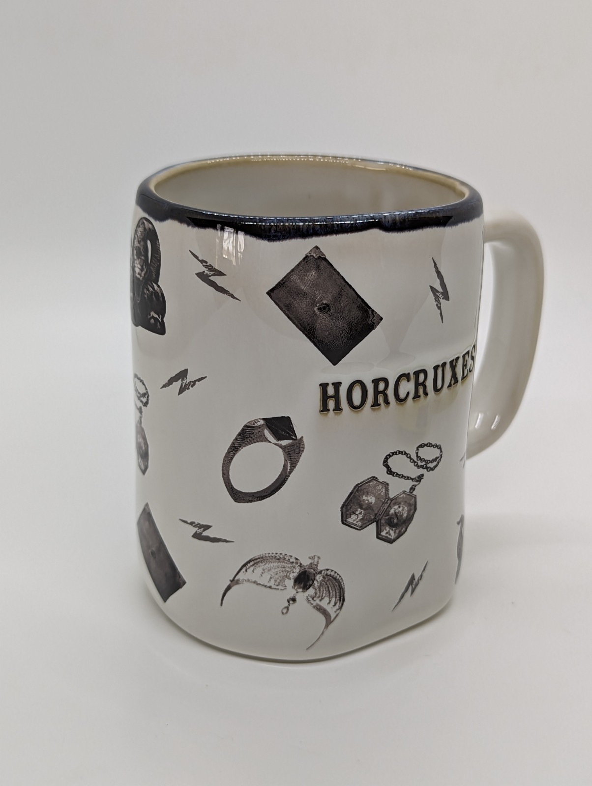 HORCRUXES . Harry Potter Rae Dunn Mug Collectible Wizard Magic Fantasy 20oz