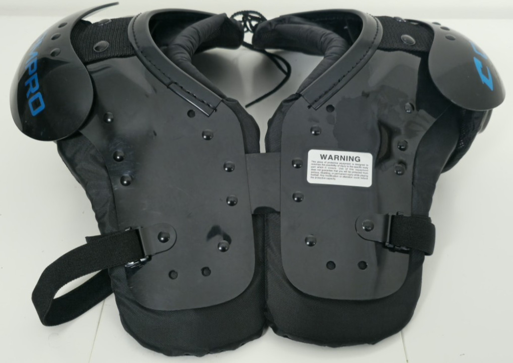 Champro Youth Scorpion Football Shoulder Pads Size Large 100-130 Lbs 30-32”