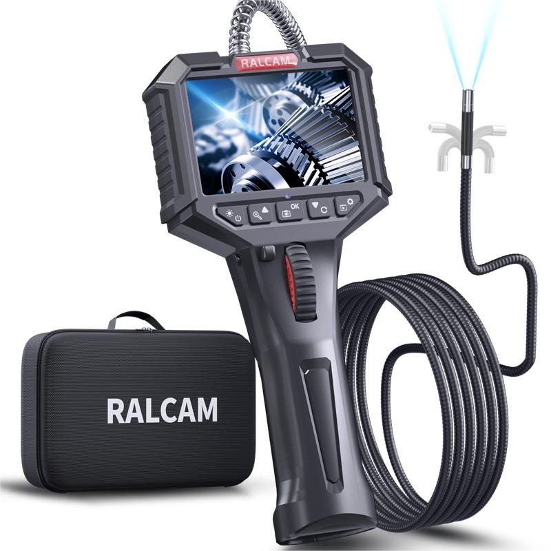 Ralcam Two-Way 210° Inspection Borescope 6.2mm Endoscope Camera 3.3ft Semi Rigid