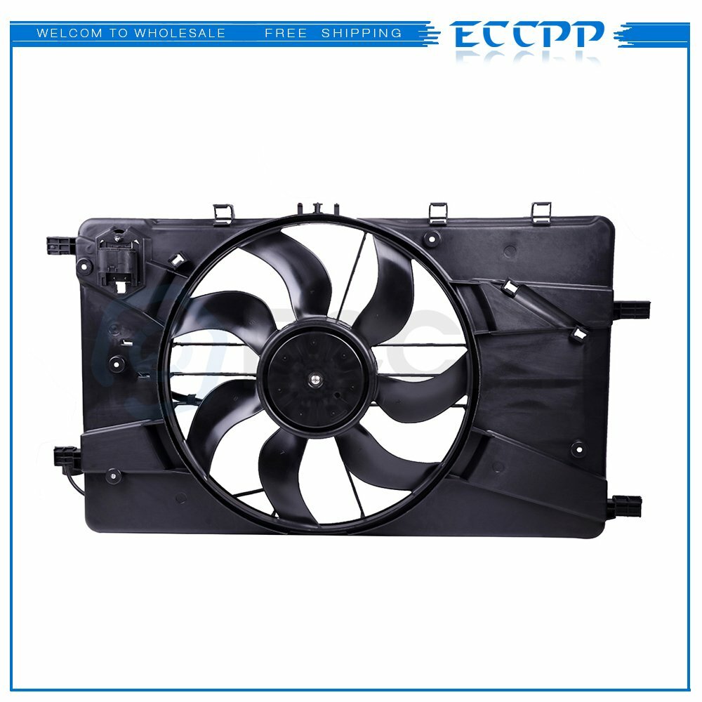 Radiator Cooling Fan Assembly For 2012 2013 2014 2015 2016 2017 BUICK VERANO