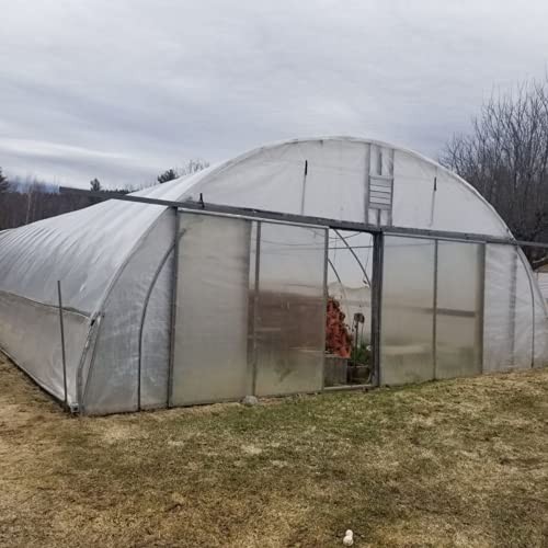 - Greenhouse Clamp 20 Pack - (3" Long x Wide) - White ABS Clamps for 3/4"