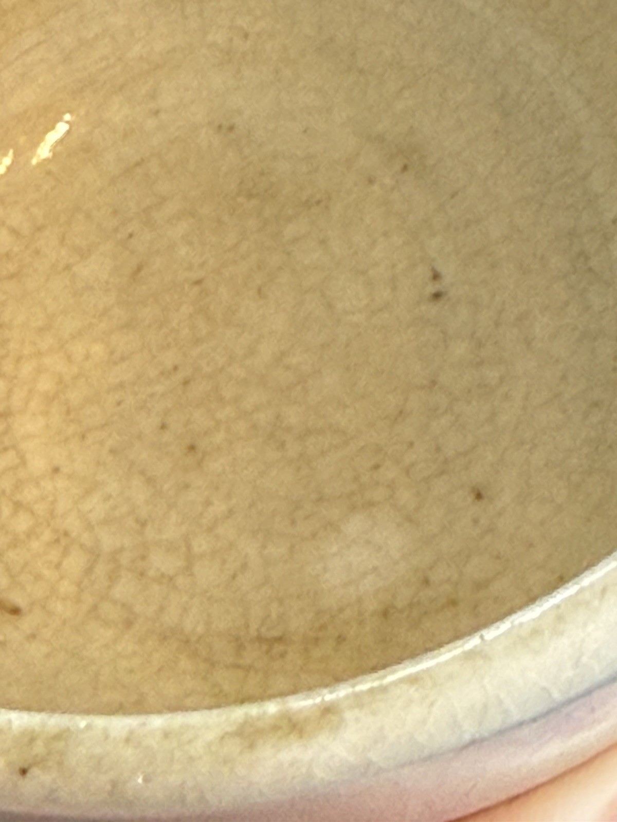 Antique White Ceramic Apothecary Laboratory Bowls Pair Crackle Glaze 3.5”