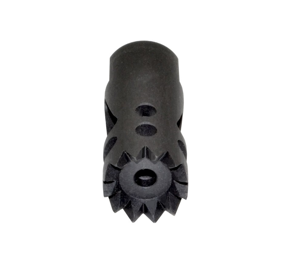 Sunflower Steel Muzzle Brake fit 223/5.56 1/2x28 TPI Free Washer & Nut