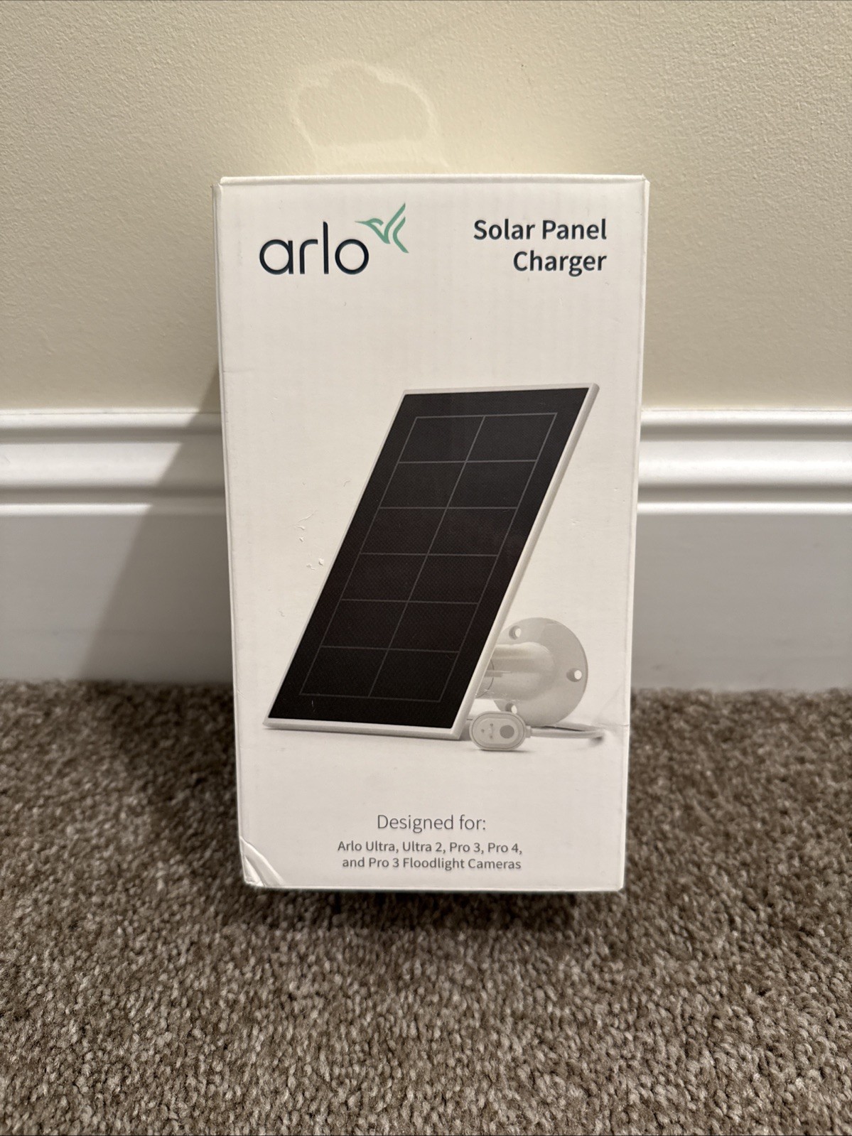 Arlo VMA5600 Solar Panel Charger Ultra, Ultra 2, Pro 3, Pro 4, Pro 3 Floodlight
