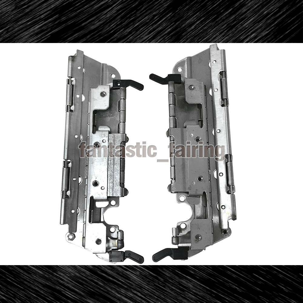 Hard Bag Saddlebag Hardware Black Latch Hinge Lock Kit For Harley Touring 93-13