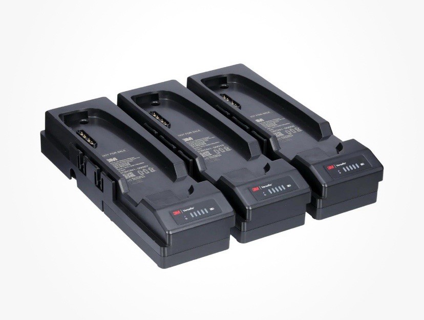 3M Versaflo 3-Station Battery Charger Pack Only TR-642-3 for Versaflo TR-600/800