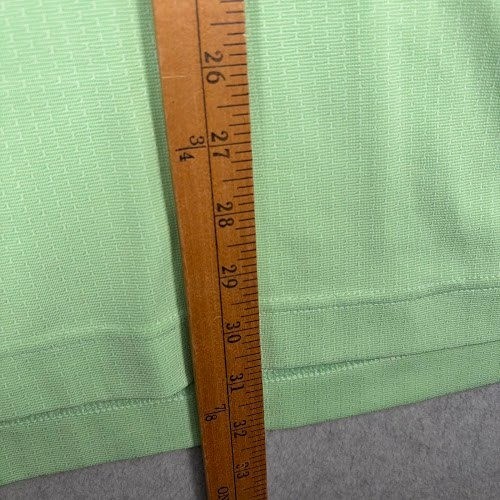 FootJoy Men's XL Green Textured Golf Polo Shirt with Club Logo