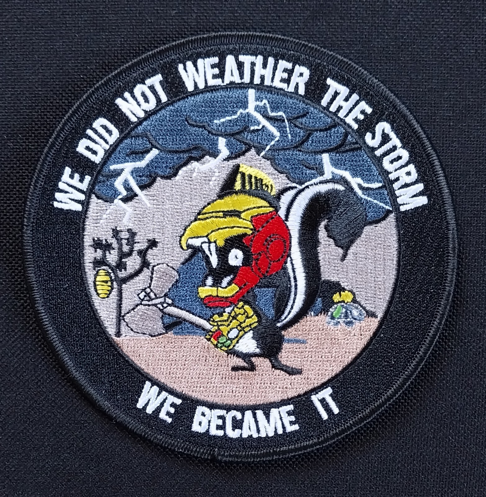 Skunkworks We Did Not Weather The Storm Lockheed USAF NASA Embroidered PATCH