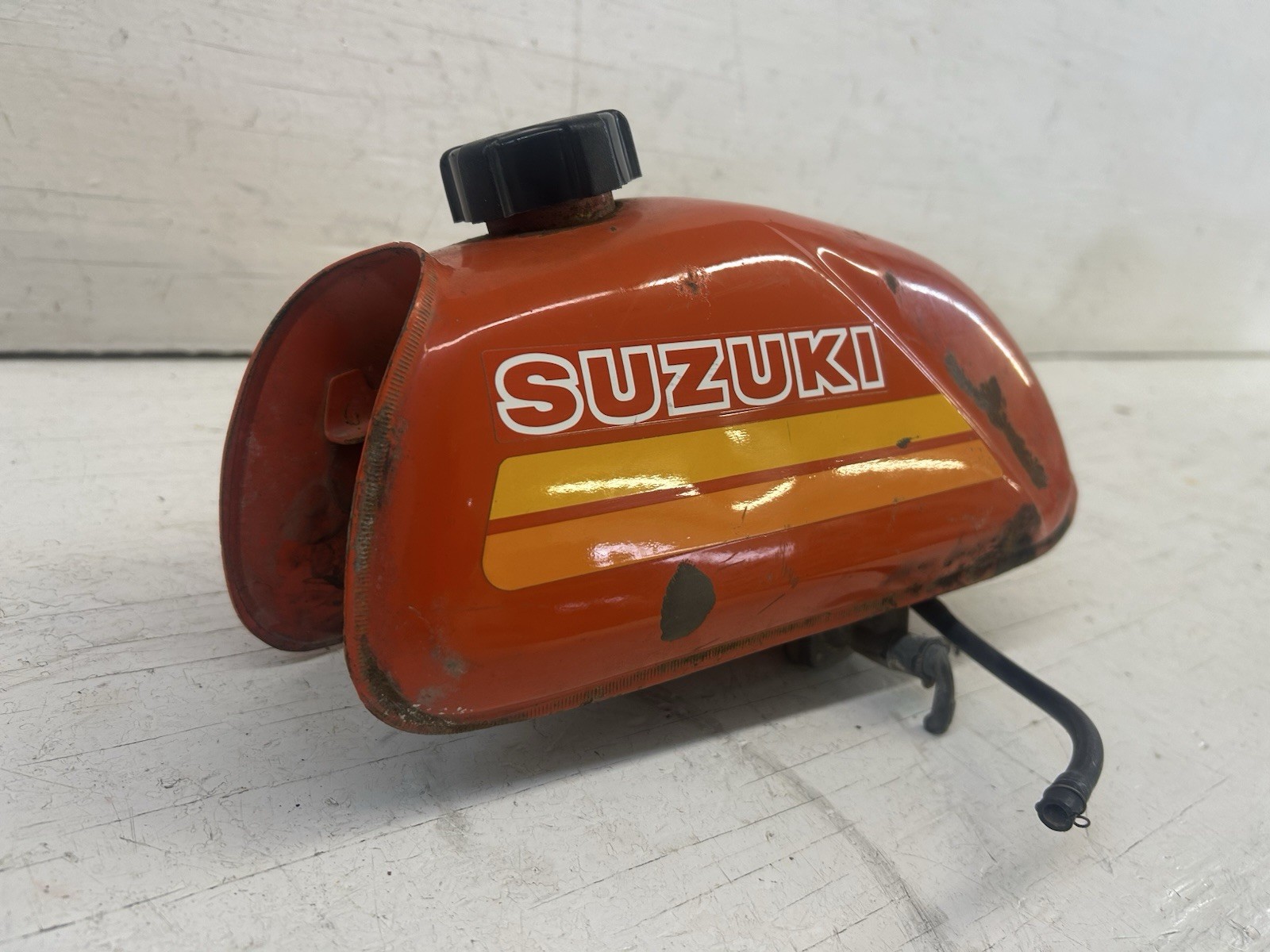 1984 Suzuki LT 50 used Gas Fuel Tank Rusty ^^^