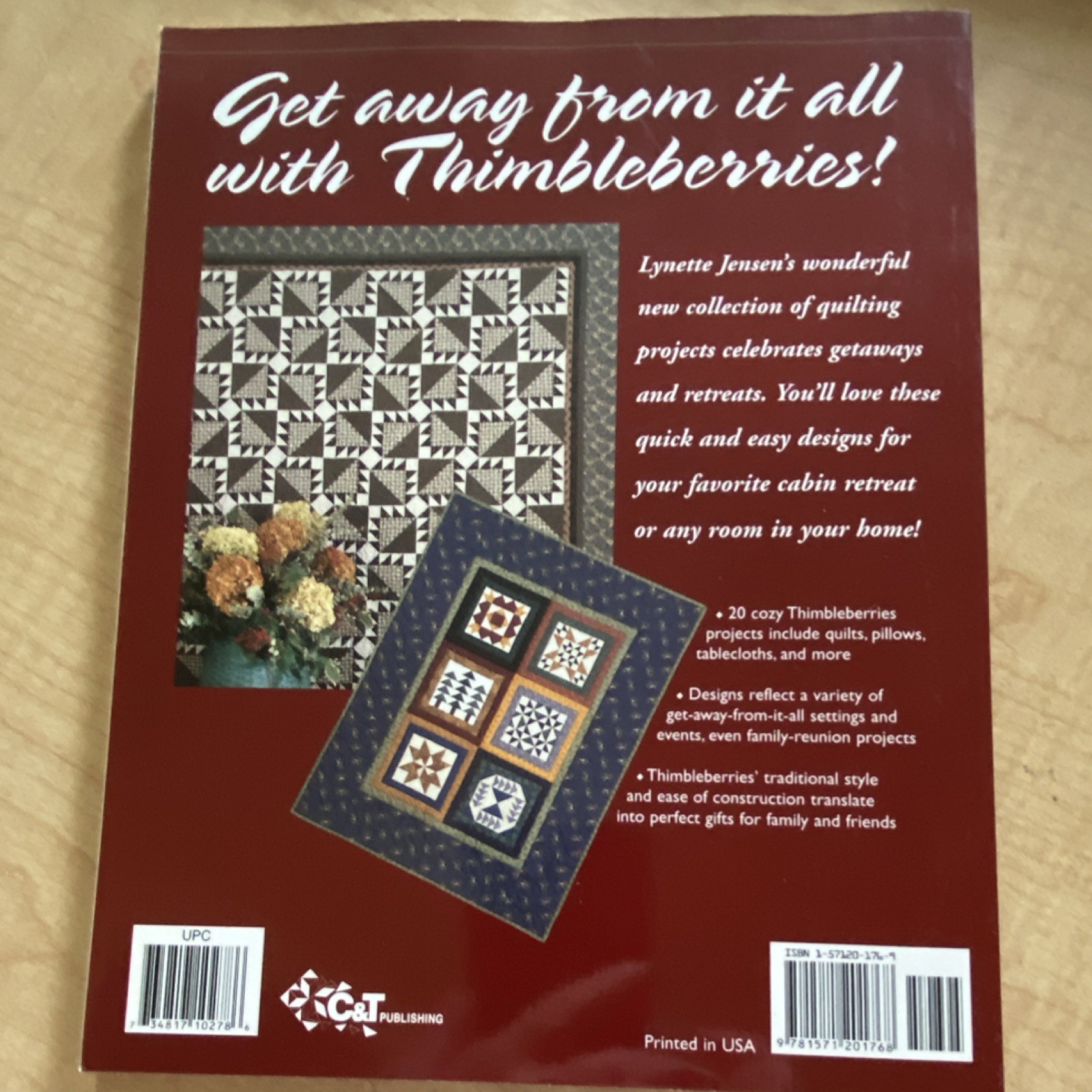 Thimbleberries Cozy Cabin Quilts by Lynette Jensen 20 Projects