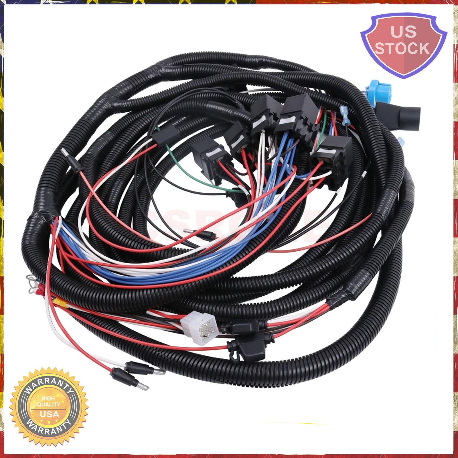 New 13 Pin Wiring Harness Truck Side MSC08001 MSC04316 For Boss Snow Plow US