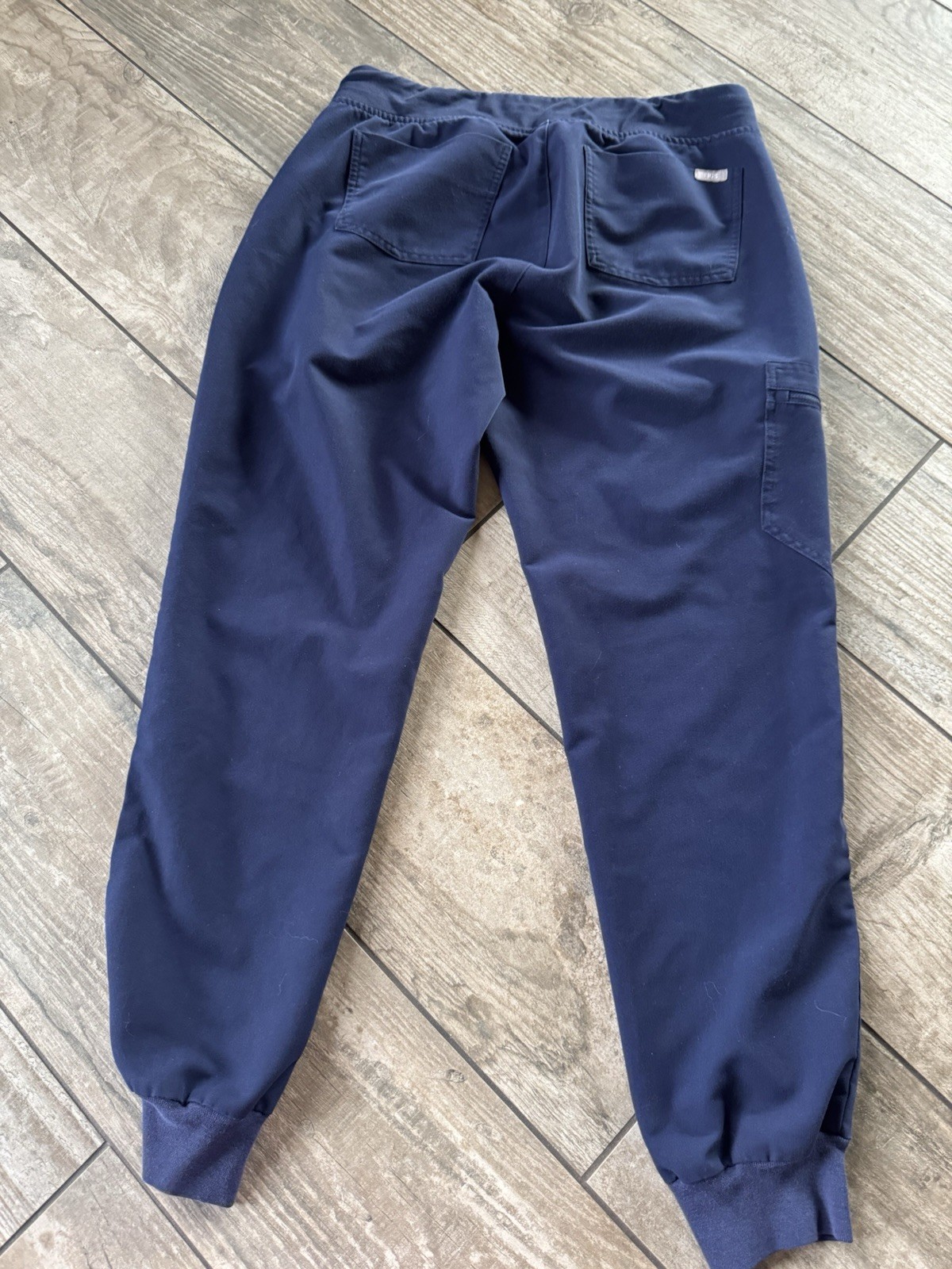 FIGS scrubs women set Blue Navy M Tech Collection Read