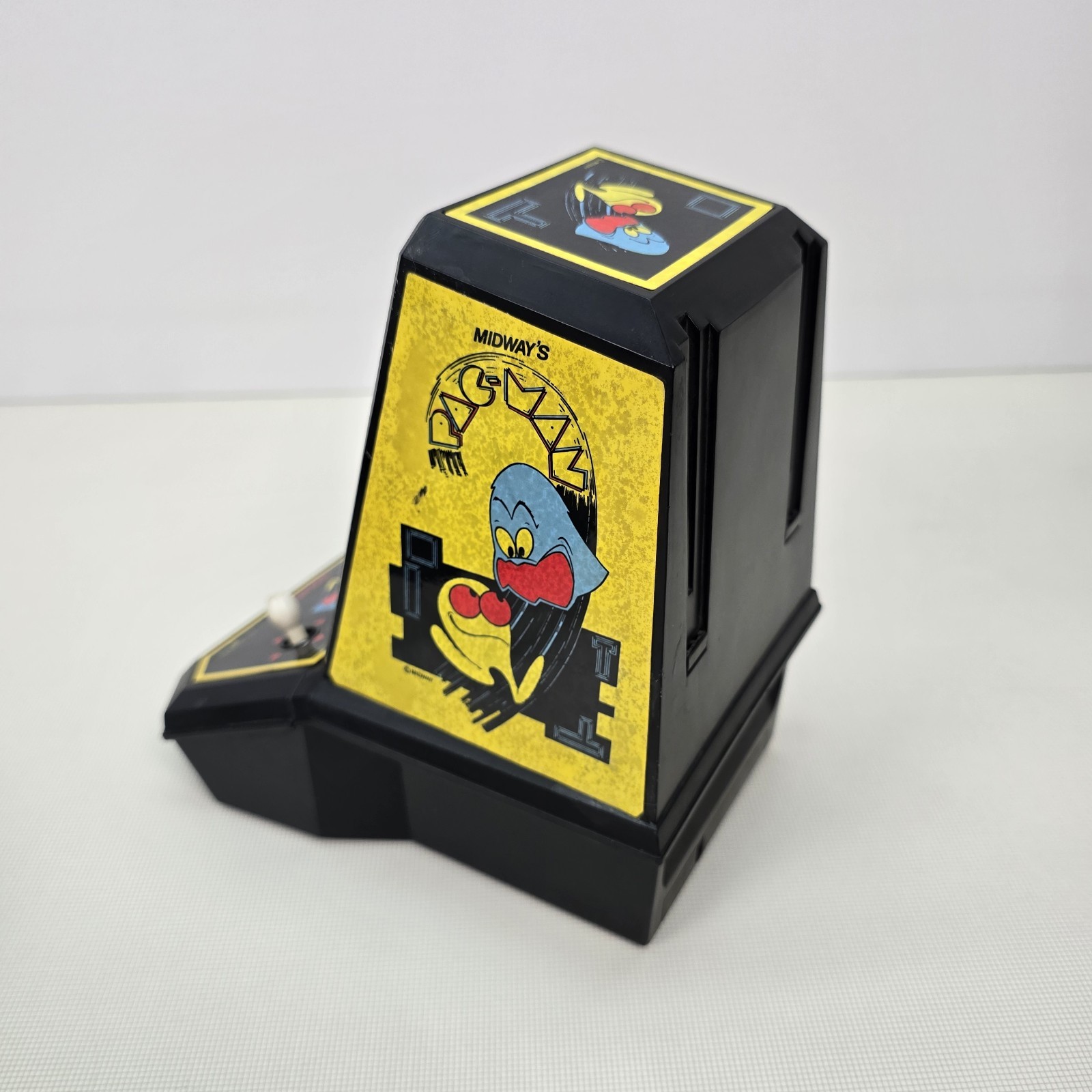 Vintage 1981 Tabletop Pac-Man Arcade Game by Midway's Coleco Works Perfect