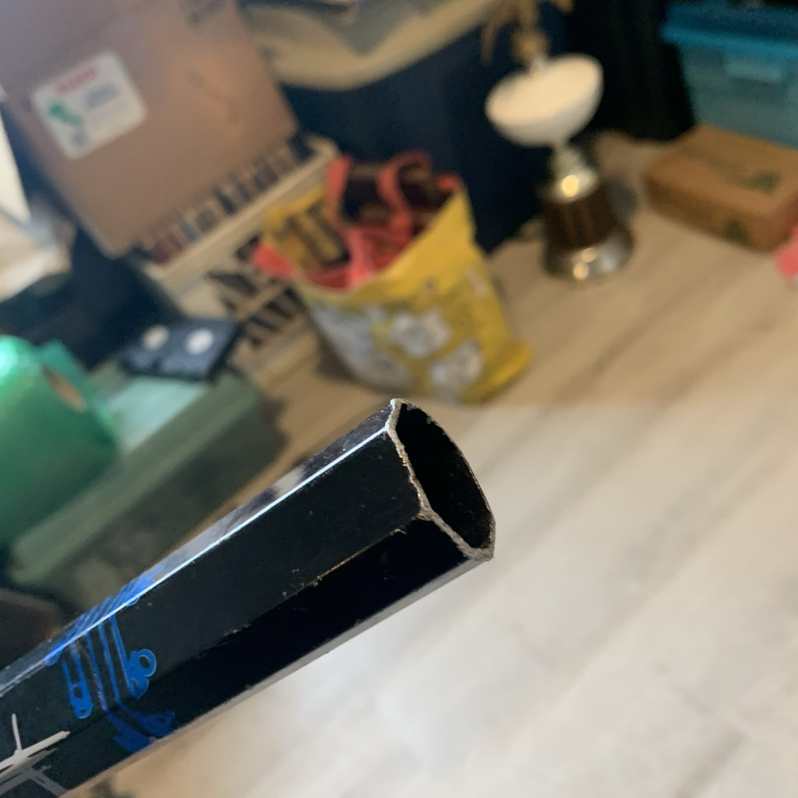 Maverik Lacrosse Stick Men’s Complete Set Up Bad Boy Head Shaft Black 41” Used