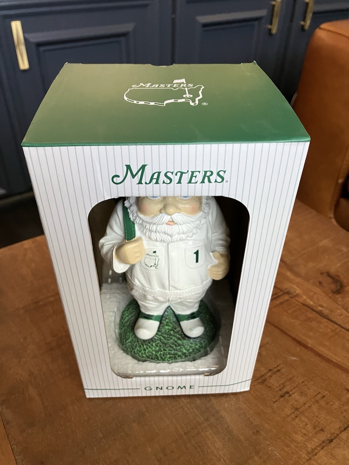 Masters Gnome (MINI CADDIE) Augusta National Golf Club - In Hand and In Box!