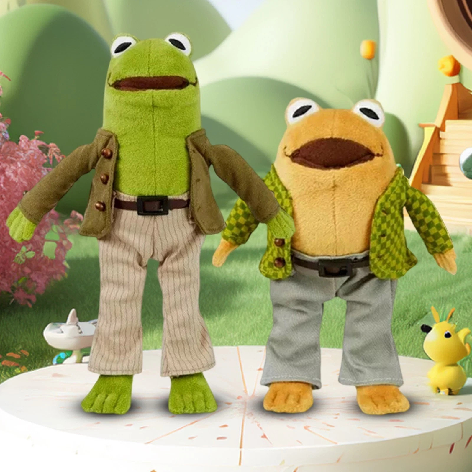 Frog And Toad Plush Set Of 2 Stuffed Animal Small Sekiguchi NEW US 2026