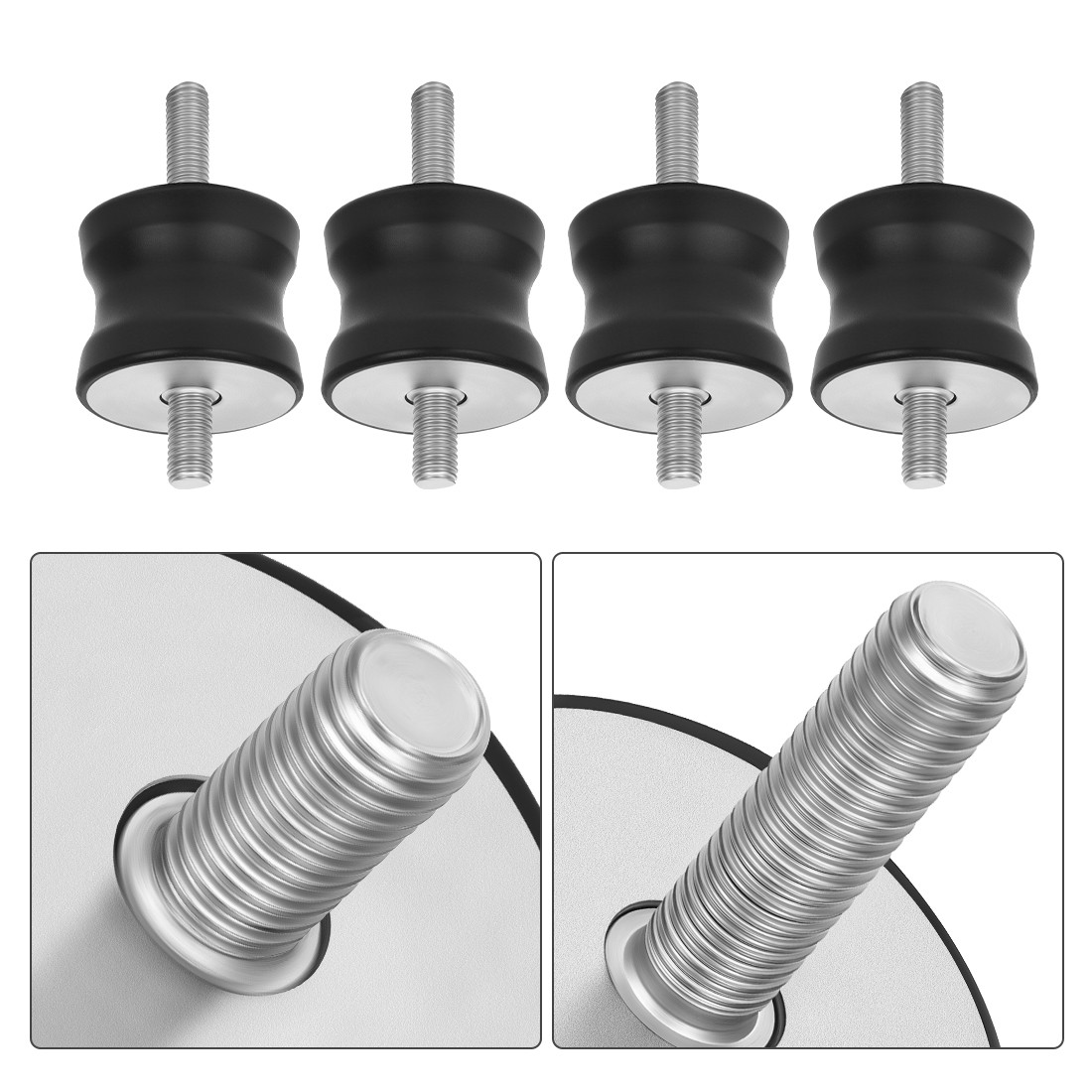 4X Shockmounts For Multiquip MVC-64 MVC80 MVC70 MVC82 Plate Compactor 939010254