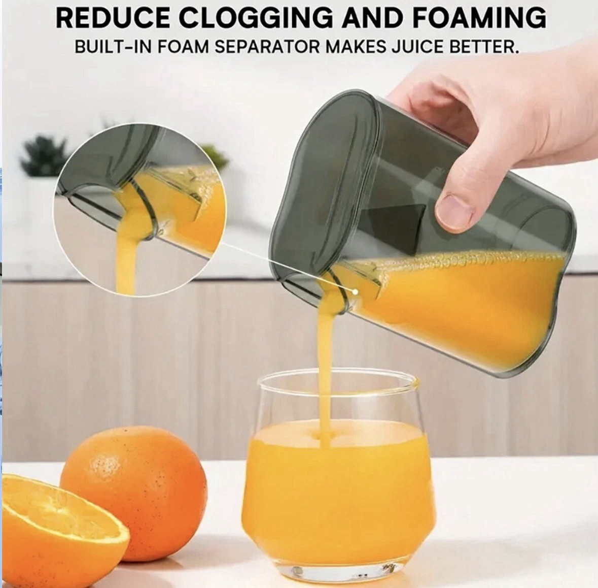 1000W Electric Juicer Fruit Vegetable Blender Juice Extractor Citrus Machine