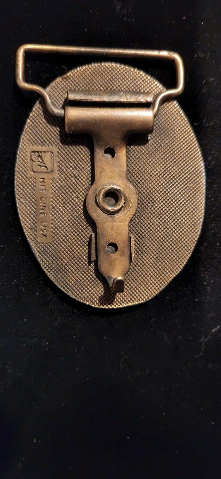 VINTAGE Rare - 1981 - Ore Dock No Lost Time Accidents RAILROAD Award Belt Buckle