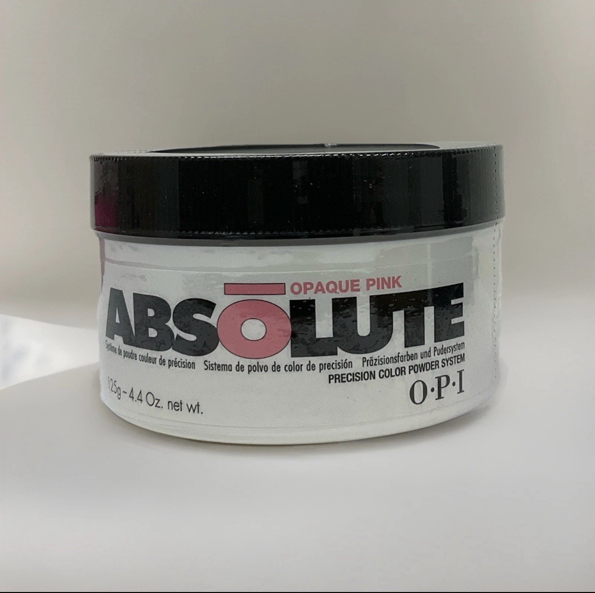 Discontinued OPI Absolute Precision Acrylic Powder 4.4oz Opaque Pink Authentic