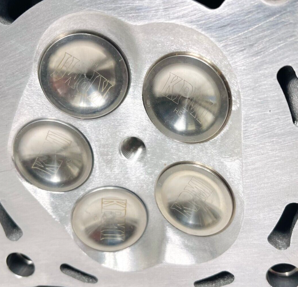 YFZ450 YFZ 450 Cylinder Head Ported Porting Assembled Assembly Stainless Valves