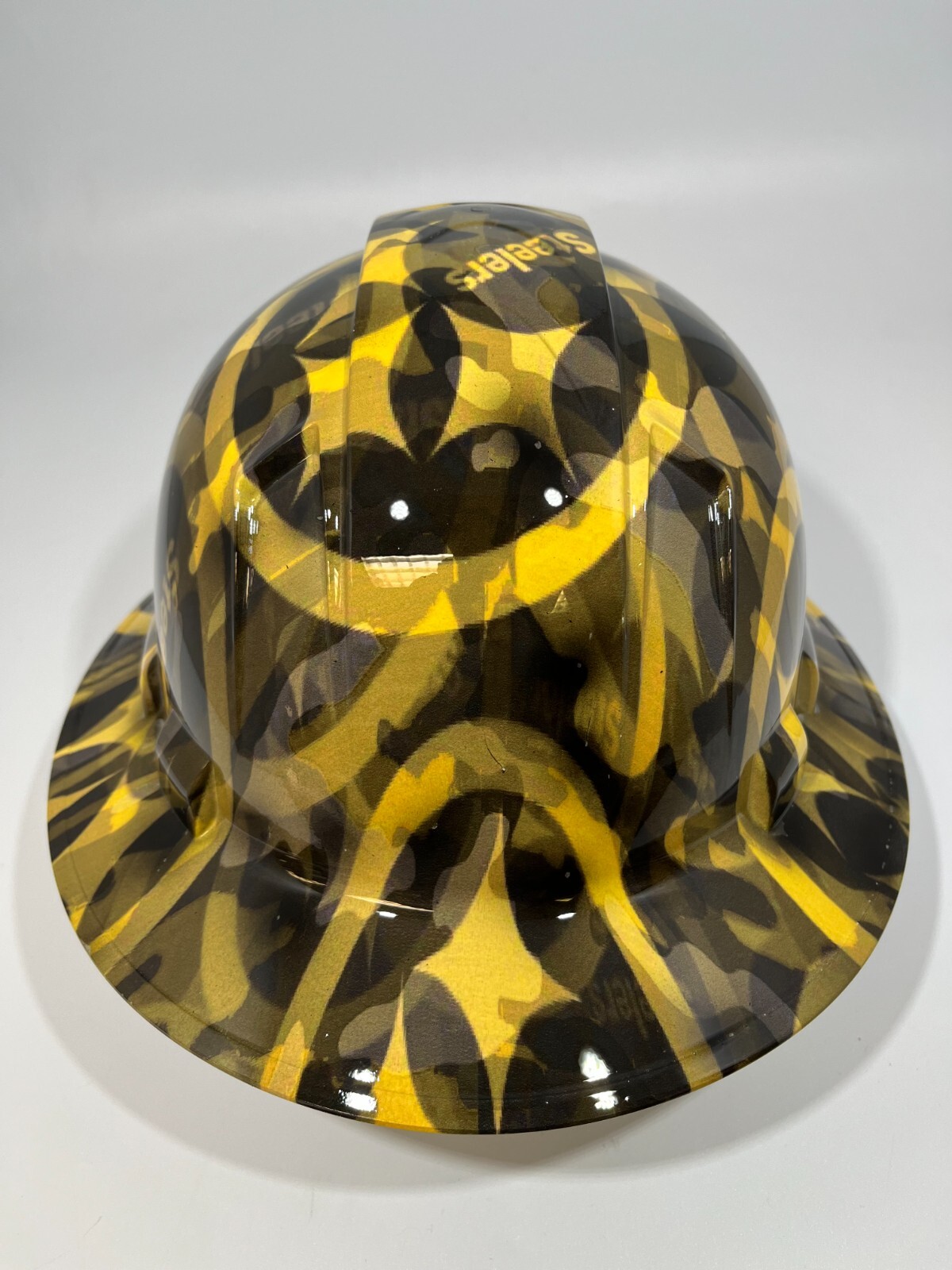 New Full Brim Hard Hat Custom Hydro Dipped PITTSBURG STEELERS CAMO