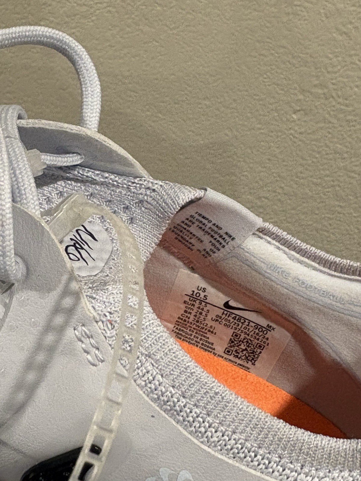 Nike Tiempo Legend 10 Elite FG HF4821-900 Olympic Men’s Size 10.5 Soccer Cleats