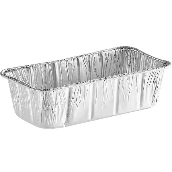 Wholesale Disposable 2 Lb Rectangular Loaf Pans for Bread Loaf Baking 500 Pack