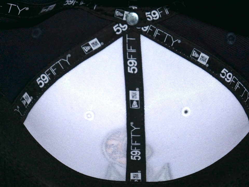 ARDEN PABST GAME WORN USED SIGNED OFFICIAL GWINNETT STRIPERS NEW ERA HAT CAP