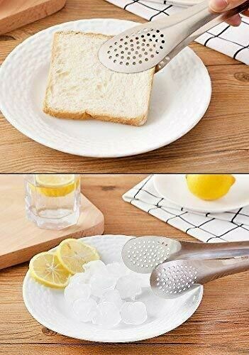 Stainless Steel Kitchen Tongs Serving Utensils BBQ Tongs For Cooking Heavy Duty