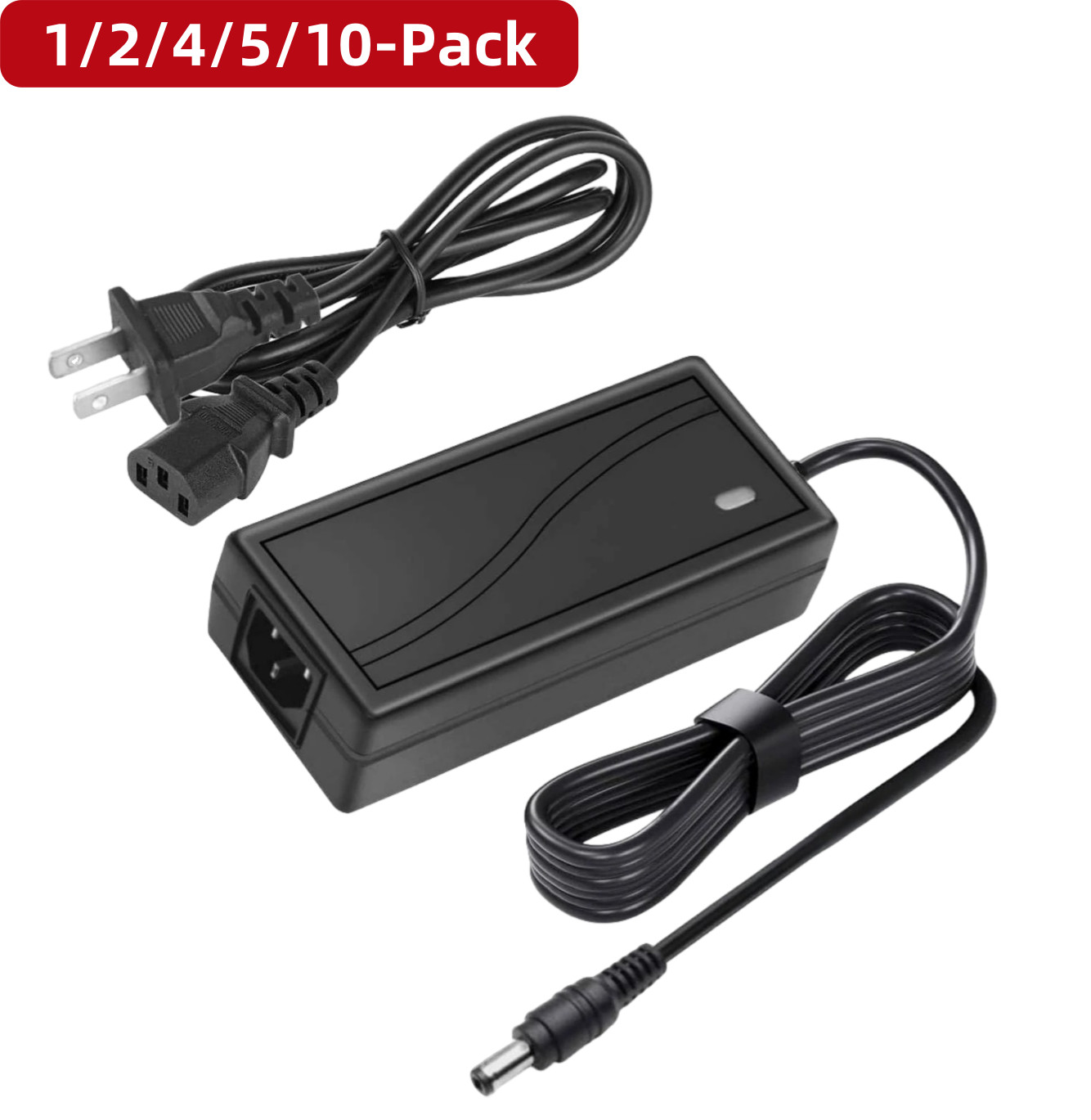 12V 5A 5AMP 60W Power Supply Adapter Transformer LED Strip Light CCTV PC 5050 US