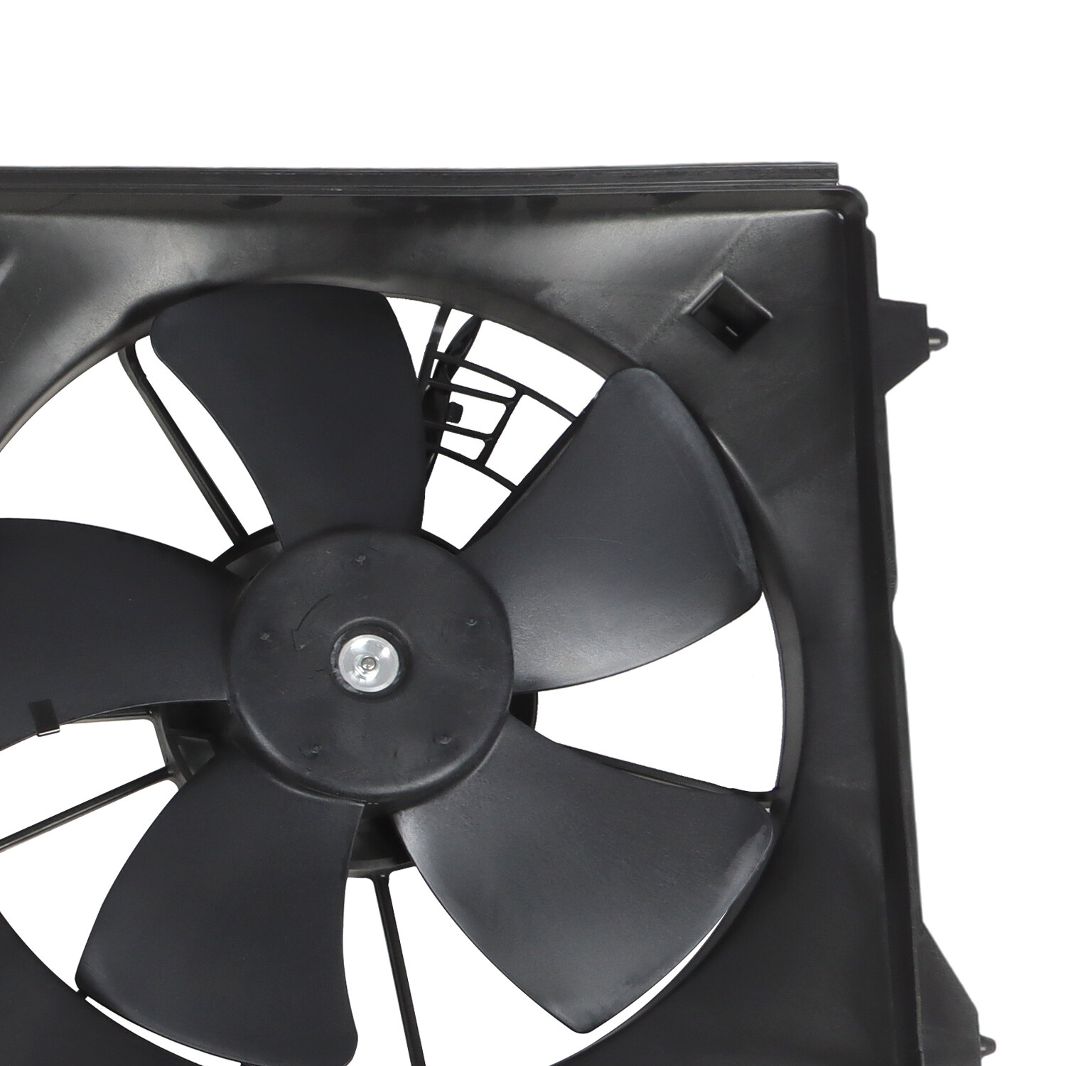 2Pcs Radiator Cooling Fan Set For 2013-2017 Honda Accord w/ Blade Motor & Shroud