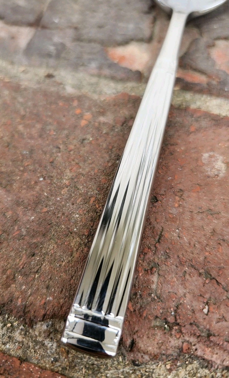 12 Pc Fortessa Doria 6" 18/10 Stainless Steel Extra Heavy Weight Teaspoon, NEW!!