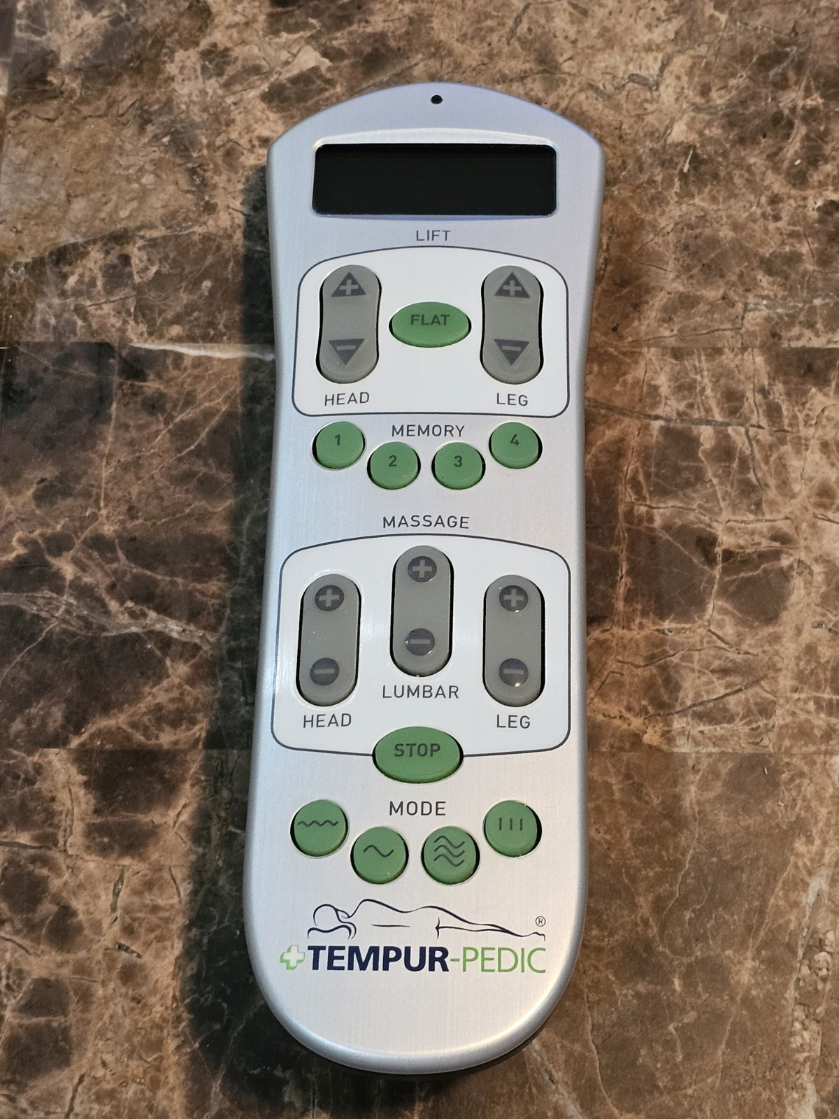 TempurPedic Tempur-Ergo 10003-RFREMS-L008 Remote Control OEM ** TESTED WORKING