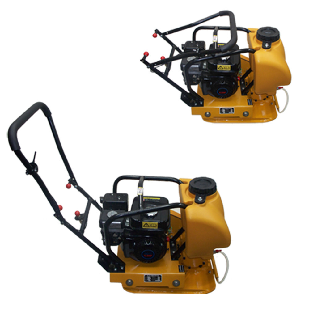 6.5HP Plate Compactor Tamper Rammer With Water Tank Plate Vibratory Compactor