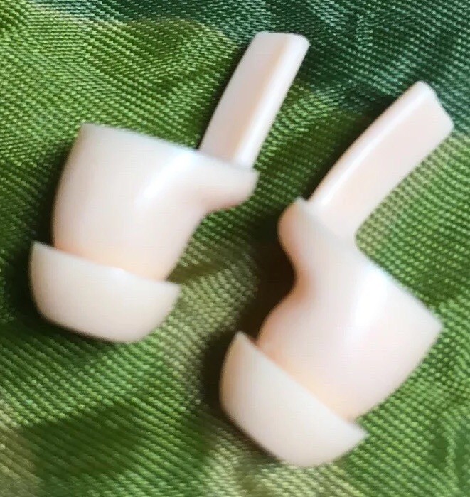 Vietnam War 60s ORIGINAL US GI style REPLACEMENT EAR PLUGS M1/Helicopter Helmet.