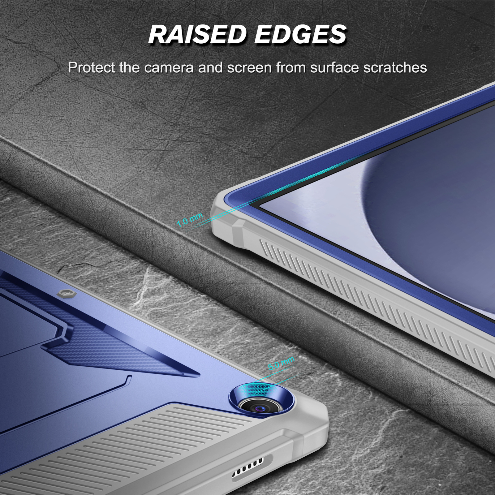 Shockproof Case for Samsung Galaxy Tab A9 Plus 11 Inch 2023 Rugged Cover Stand