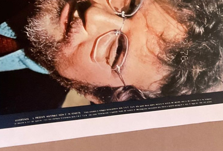 VINTAGE ORIGINAL JAWS SPIELBERG ITALY LARGE 28" X 20" MOVIE POSTER LO SQUALO