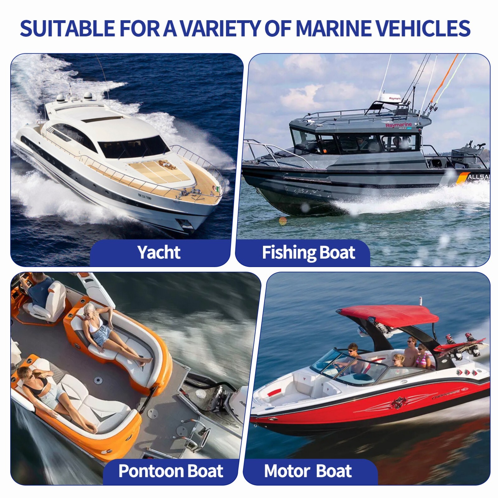 2PCS Boat DECK Plate Detachable Cover 4" White Boat Access Hatch Cover