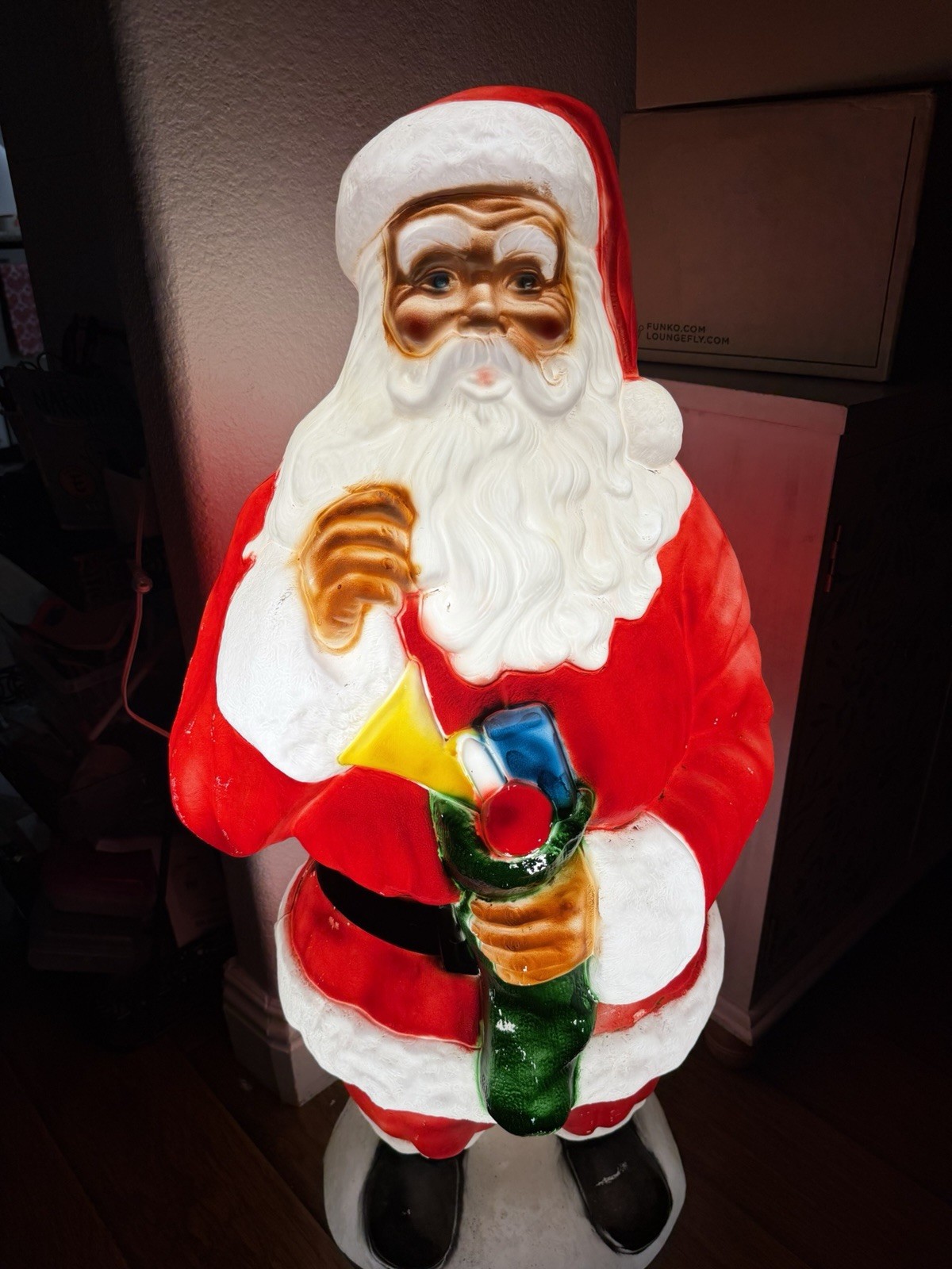 Vintage Empire Santa Claus 40" Blow Mold Lighted